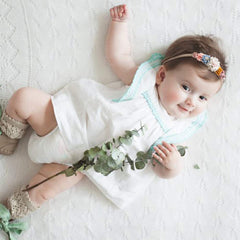 NUWAJP flower headband set adds blooms to baby's look