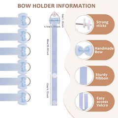 NUWAJP hair clip holder wall display keeps clips sorted and visible for quick daily routines