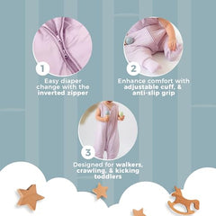 Nyte Nyte Baby anti-slip grip bottom adds stability on cribs and floors