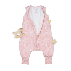 Nyte Nyte Baby Frosty Peach Sleep Sack for toddlers 18–36 months, breathable and cozy.