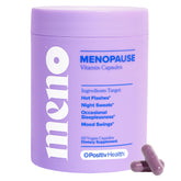 O Positiv MENO bottle front, compact package for on-the-go menopause support.