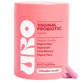 O Positiv URO vaginal probiotic bottle with capsules for daily balance.