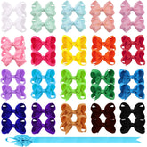OAOLEER hair bow clip 3-inch in vibrant colors for easy daily styling.