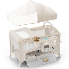 Obee Odee 4-in-1 bassinet: assembly view for easy setup