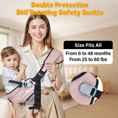 Oblitor carrier features breathable fabric for comfort in warm weather