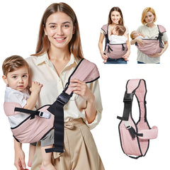 Oblitor baby carrier with adjustable shoulders for a custom, comfortable fit