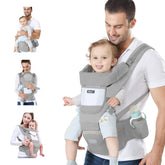 Ocanoiy grey front carry demonstrates hands-free versatility for daily outings