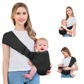 Ocanoiy baby sling carrier with breathable mesh for summer comfort