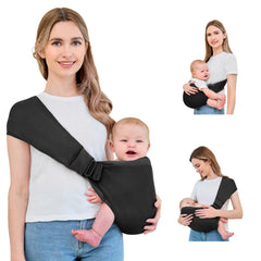 Ocanoiy baby sling carrier with breathable mesh for summer comfort