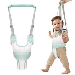 Ocanoiy baby walker harness front view highlighting breathable fabric for warm days.