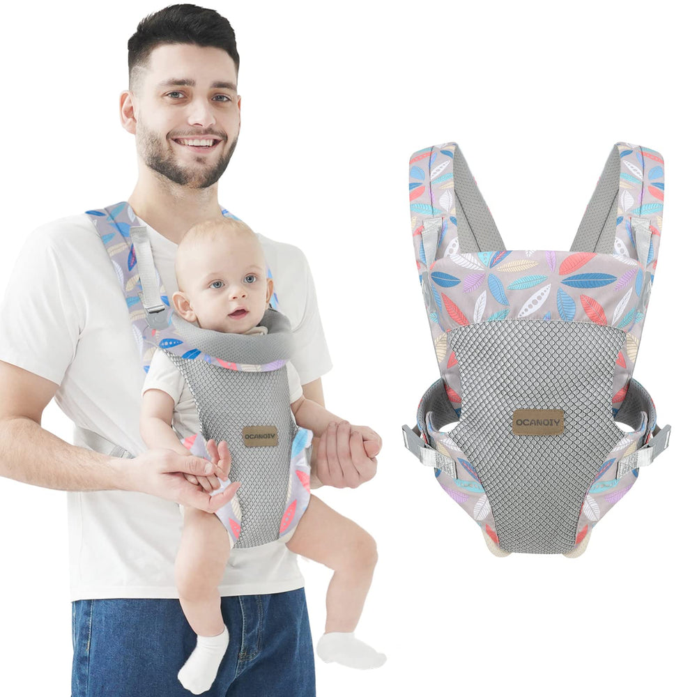 Ocanoiy Leaf baby wrap front carry for hands-free bonding and comfort.