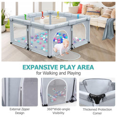 OCATO Playpen storage bag keeps accessories organized for travel