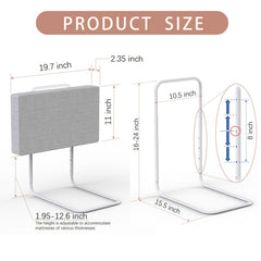 OCBAiLi adjustable bars fit most mattresses for flexible family use.