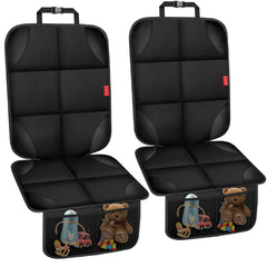 OCCKAI car seat protector showing 600D fabric for durable protection.