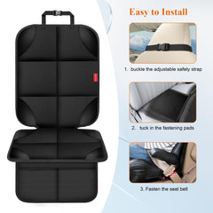 OCCKAI 600D fabric seat cover offers durable, easy-to-clean protection.