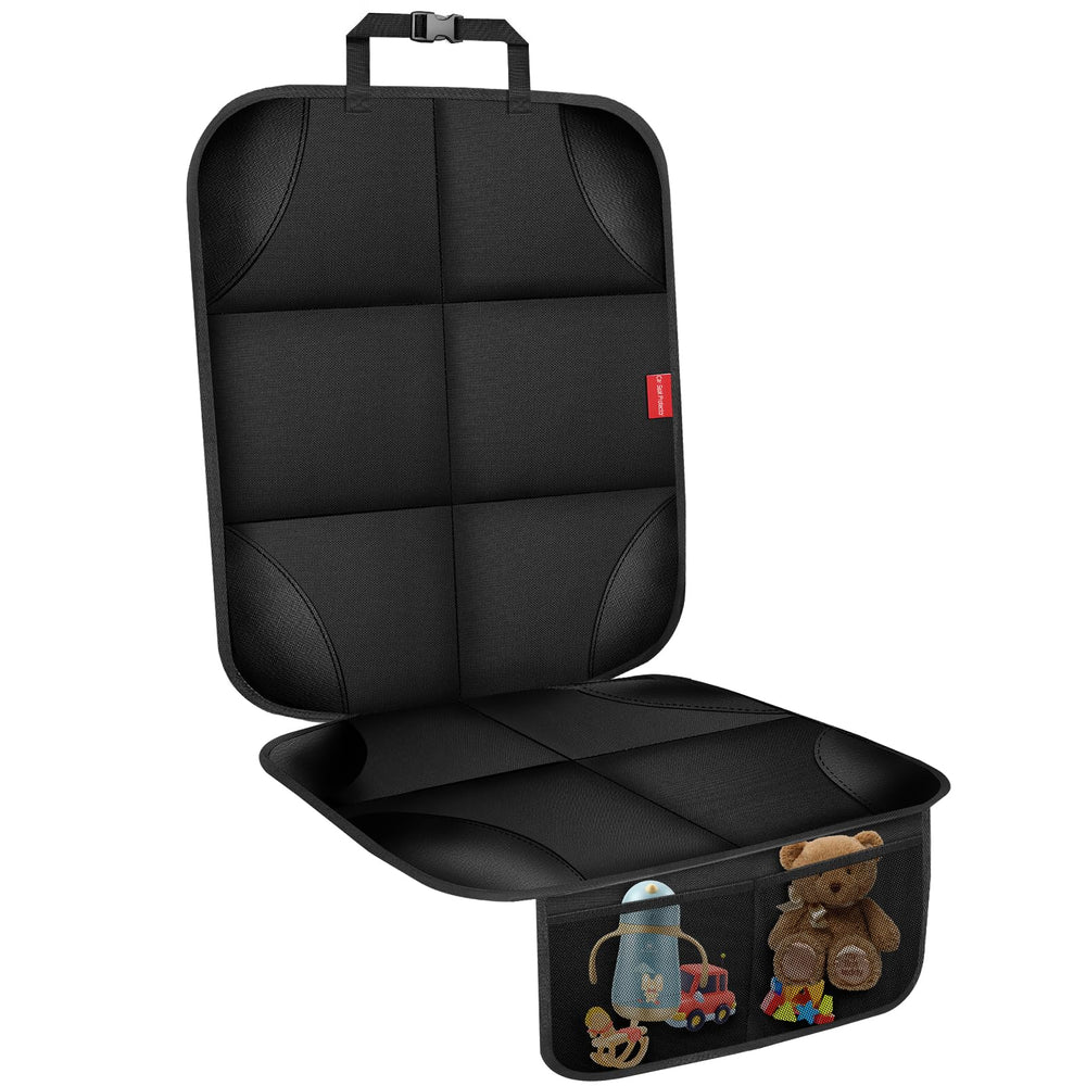 OCCKAI car seat protector with thick padding guards upholstery during daily use.