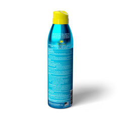 Ocean Potion sunscreen label close-up showing free-from formula