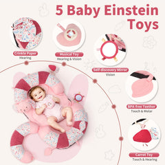 OCFOAAE five sensory toys engage visual, auditory, and tactile exploration