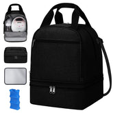 OCKLILY pump bag top compartment keeps Spectra S1/S2 accessories organized on the go