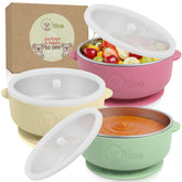 odoe baby bowls with suction base for mess-free meals