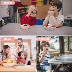 OFFKITSLY dishwasher-safe bowls for simple cleanup after meals.