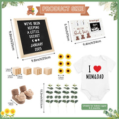 OFUSUY baby bodysuit outfit for newborn photo shoots and everyday wear.
