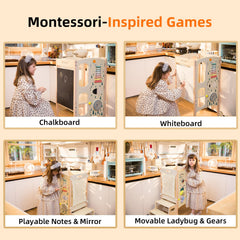 OgiOgi detachable chalkboard and whiteboard for creative play.