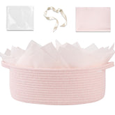 OIAHOMY gift basket with handle shown ready for easy transport and gifting