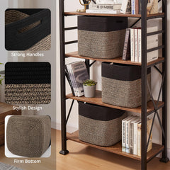 OIAHOMY shelf storage bin on a kallax unit keeps clutter under control