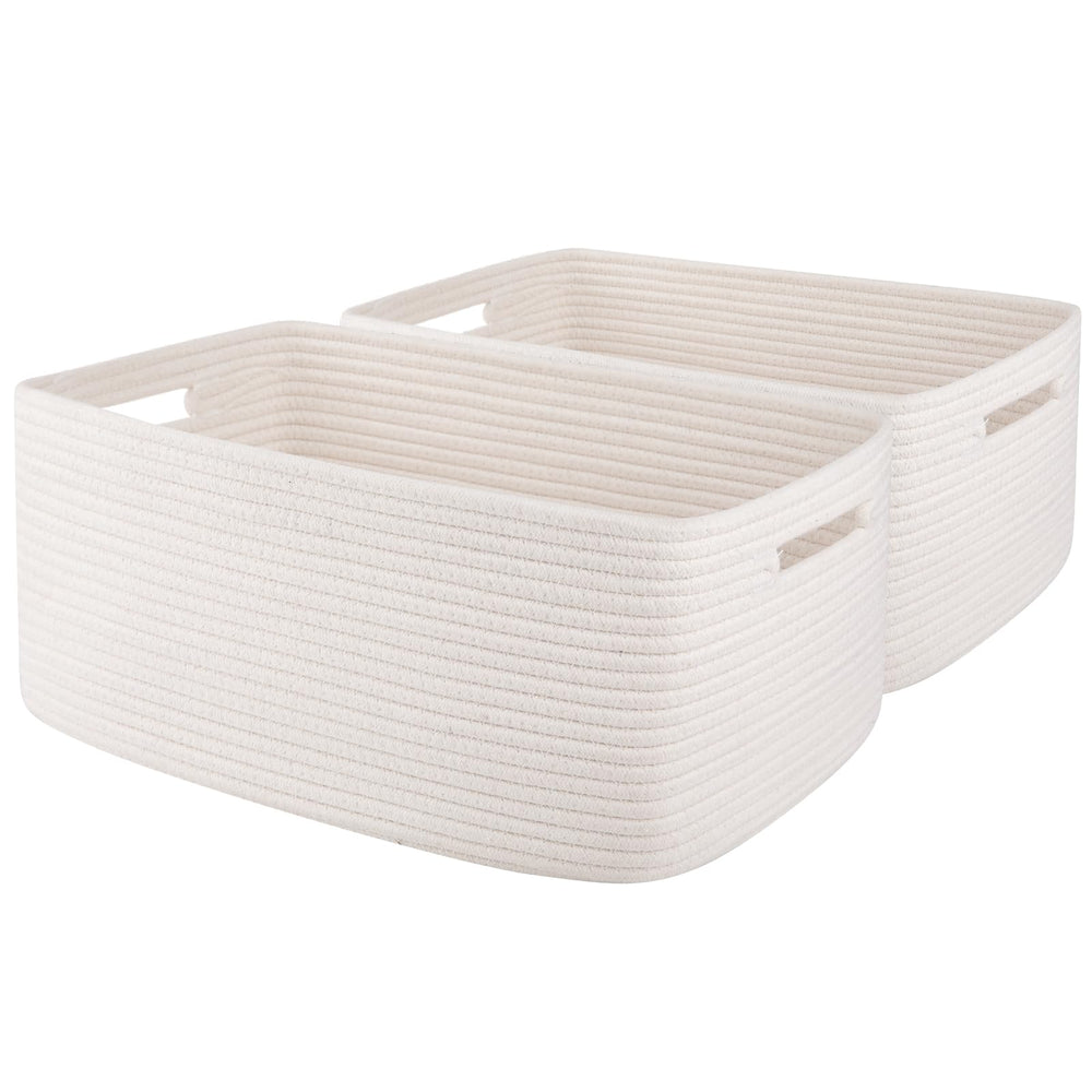 OIAHOMY storage basket on shelves for organized essentials.