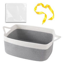 OIAHOMY woven rope basket with gift bags for stylish gift presentation