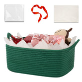OIASKET gift basket with bag and ribbon for easy gift presentation.