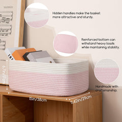 OIASKET storage basket for clothes organization helps closets stay neat and easy to access.