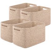 OIASKET storage baskets on a shelf for tidy toy and book organization