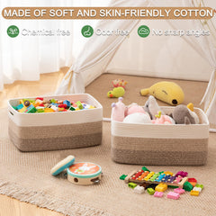 OIASKET toy bin in playroom keeping clutter under control
