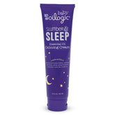 Oilogic Slumber & Sleep baby lotion bottle ready for bedtime moisturization.