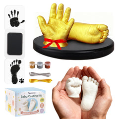 Oiomniv baby casting kit hand mold demonstrates lifelike detail for a treasured keepsake.