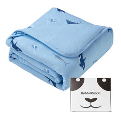 Okayinn BubblePanda blanket in buttery soft bamboo fabric for cozy snuggles.