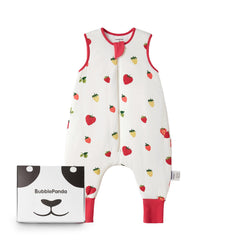 Okayinn BubblePanda sleep sack with feet, cozy warmth for toddlers at night
