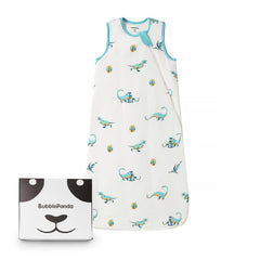 Okayinn BubblePanda sleep sack shows soft bamboo fabric for cozy baby sleep
