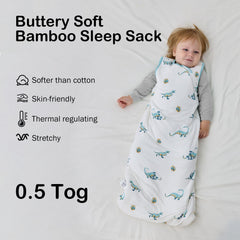 Okayinn BubblePanda two-way-zipper for easy midnight diaper changes.