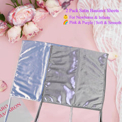 Okueejur bassinet sheets come in two colors for quick changes and rotation.