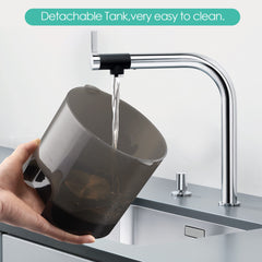 Olfjurk Instant Baby Bottle Warmer detachable water tank simplifies cleaning and refilling.