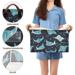 Ollabaky foldable storage bin collapsed flat for space-saving storage.