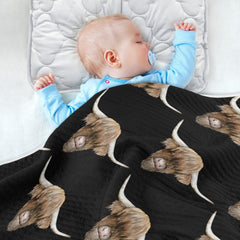 Ollabaky stroller blanket on-the-go for travel and daily outings.