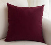Om Bedding Collection toddler pillowcase 14x20 wine solid offers soft travel comfort
