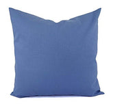 Om Bedding Collection toddler travel pillowcase 14x20 pack in medium blue, durable fabric for travel.