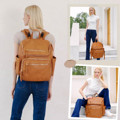 Omanmoli honey diaper bag insulated pockets keep bottles at the right temp