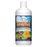 Omega Alpha Kidney Flush bottle front highlighting herbal blend for daily kidney support