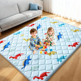 Omzer baby play mat with 79x71 foam padding for comfortable crawling.